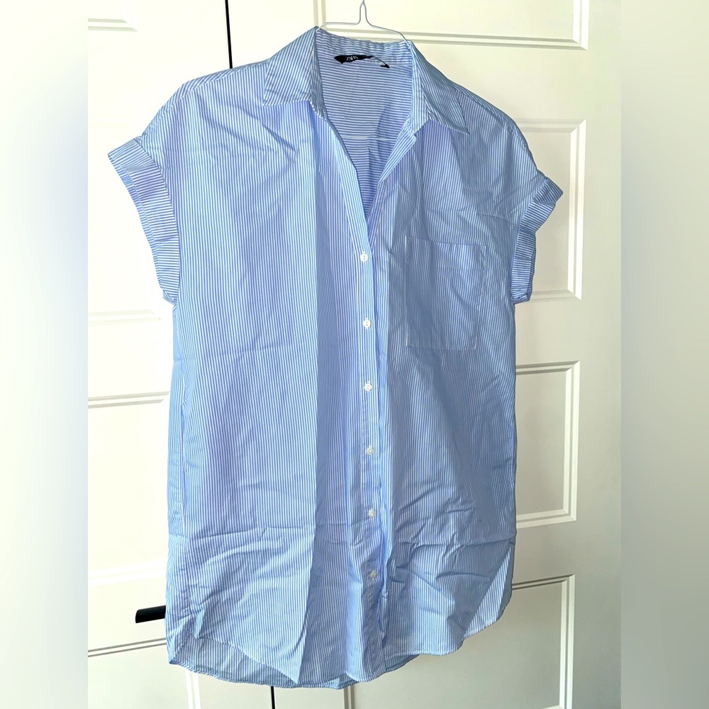 Zara shirtdress with pockets